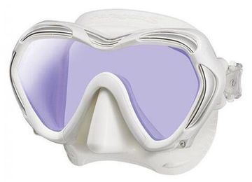 Маска TUSA Paragon S моностекольная, антиблик, белая