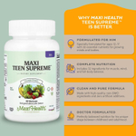 Maxi Health, Maxi Teen Supreme ™, для детей, 60 капсул