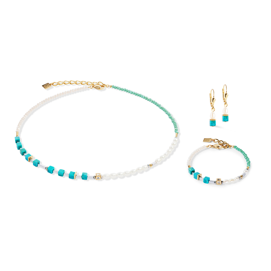 Браслет Coeur de Lion Turquoise-Green 1126/30-0605