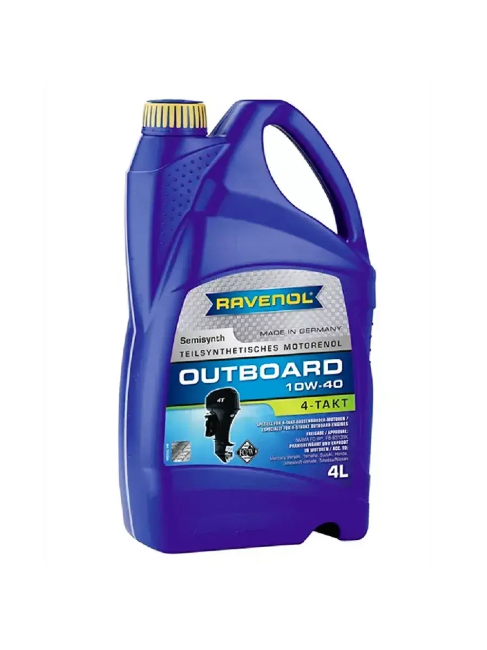 Масло Ravenol Outboard 4T  10W40 4L