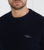 Свитер Aeronautica Militare - темно-синий(MA1453L409)