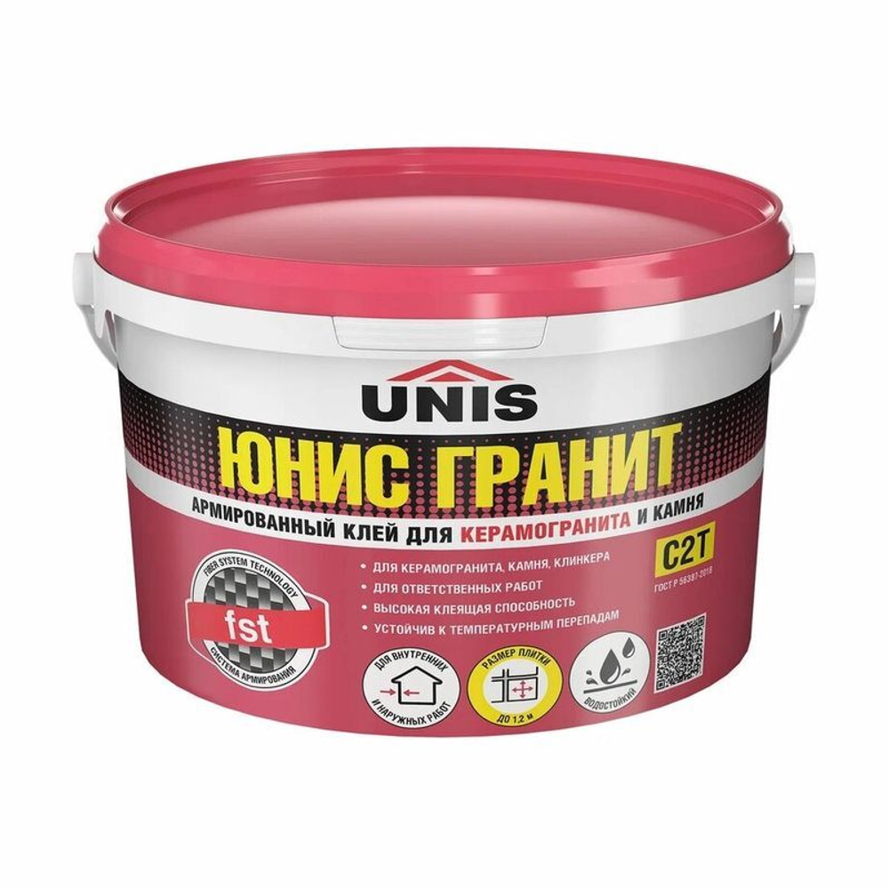 Клей для плитки Unis Гранит C2T 5 кг