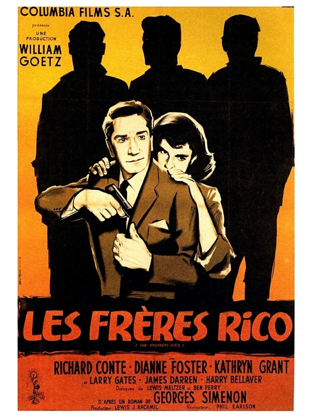 Братья Рико (1957) (КИНО USB)