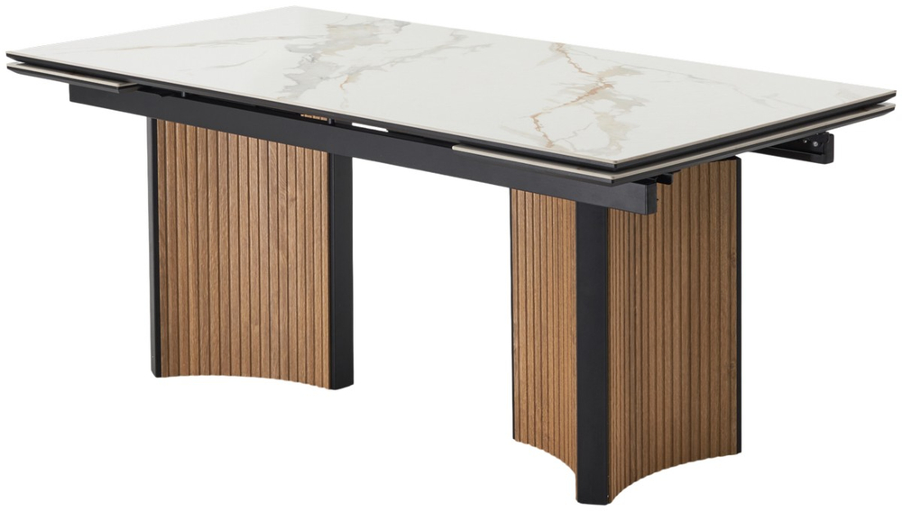 Стол СТРАДИВАРИ 180 116 BG, керамика / Дуб Американский М-City