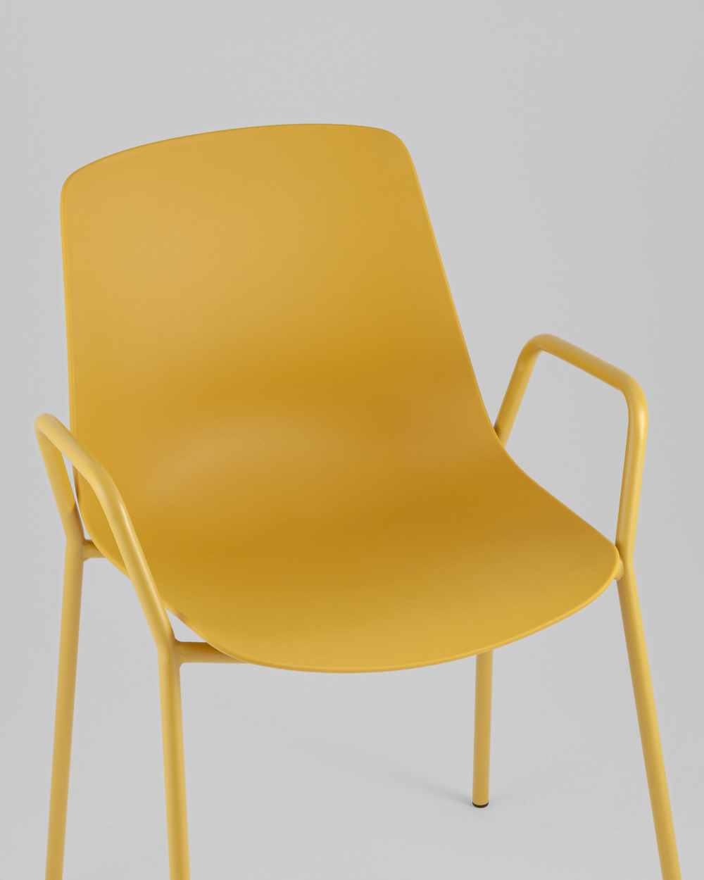 Стул Kaira пластик горчичный