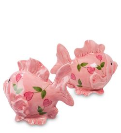 Pavone CMS-14/ 5 Набор соль-перец «Влюбленные Рыбки»