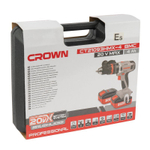Шуруповерт ударный Crown CT21093HMX-4 BMC 20В 2х4 Ач