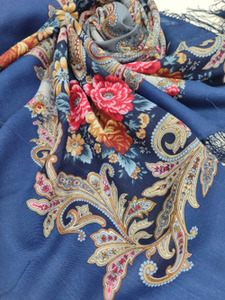 Павловопосадский платок Сон бабочки 1463-12