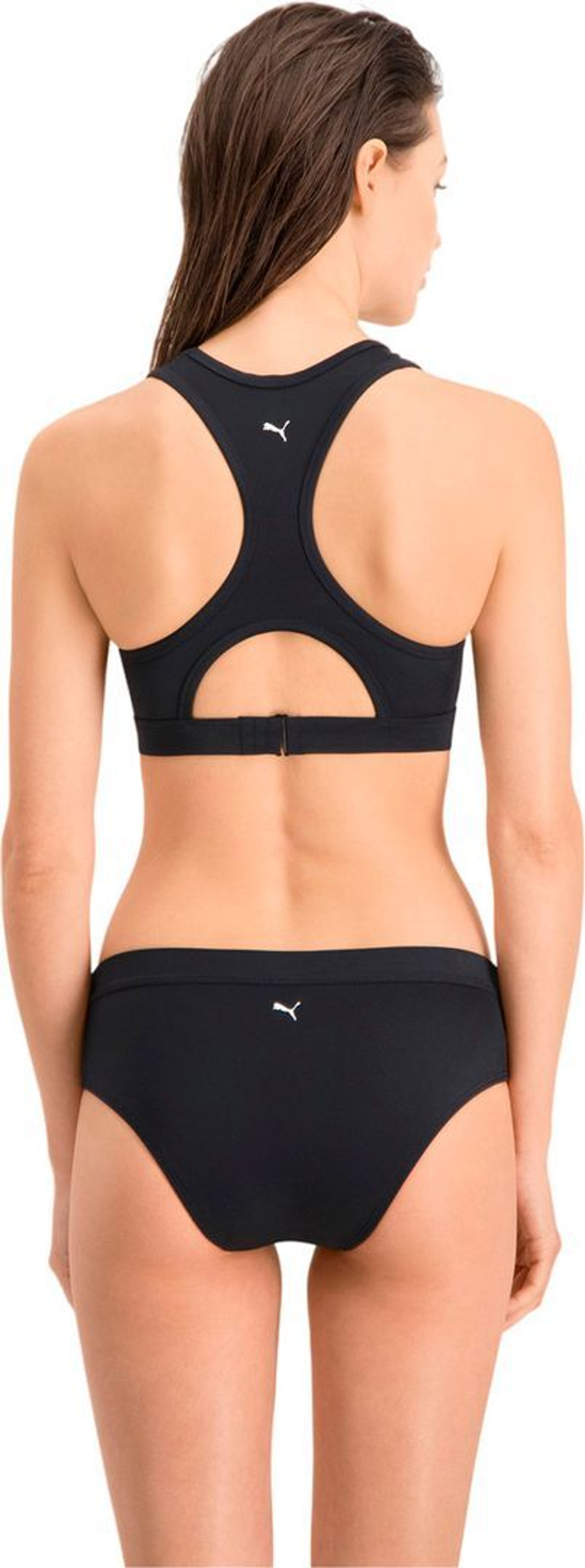 Купальник (верх) PUMA SWIM WOMEN RACERBACK SWIM TOP 1P black