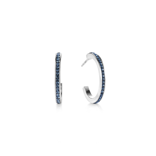 Серьги Coeur de Lion Montana-Silber 0139/21-0742 цвет серебряный, синий