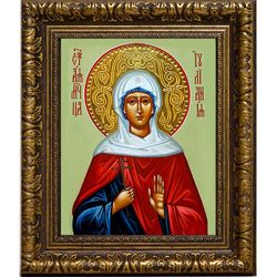 Иулиания Россонская мученица. Икона на холсте.
