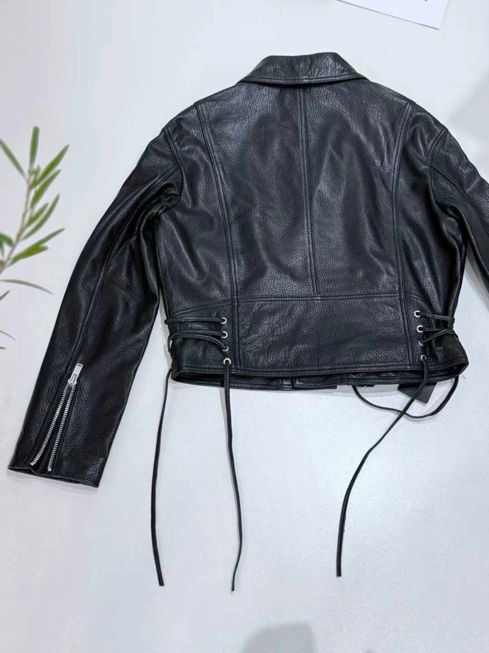 Кожаная куртка Yves Saint Laurent, арт. 486089994