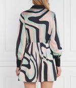 Сатиновое платье Silvian Heach - разноцветная(GPP24333VE)