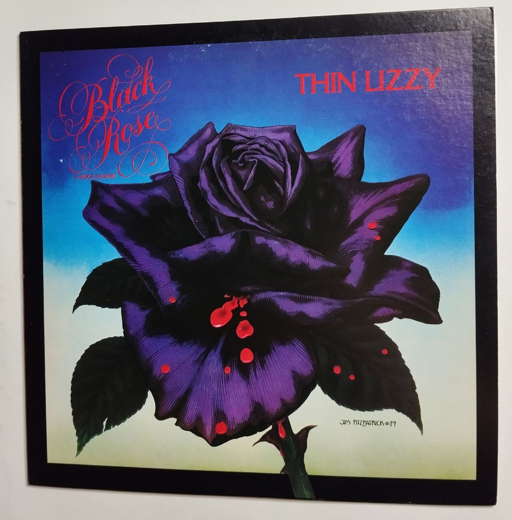 Винтажная виниловая пластинка LP Thin Lizzy Black Rose (A Rock Legend) (Japan 1979)