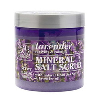 Солевой скраб для тела с маслом Лаванды и минералами Мертвого моря DSC Lavender Salt Scrub 660г