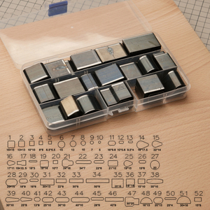 Комплект 52 высечные штанцформы