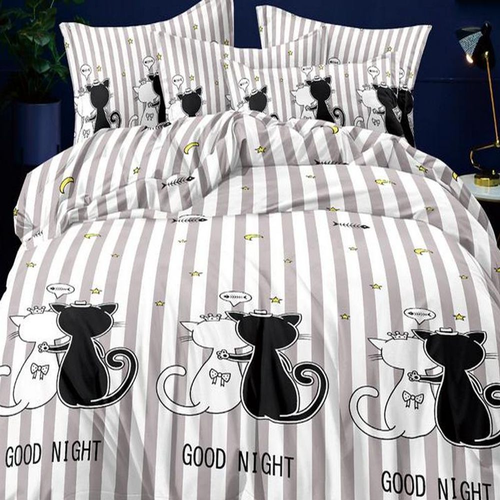 Комплект постельного белья "РУ. GALAXY" дизайн: N-016, полисатин, Россия. Комплект постельного белья "РУ. GALAXY" дизайн: N-016, полисатин, Россия.