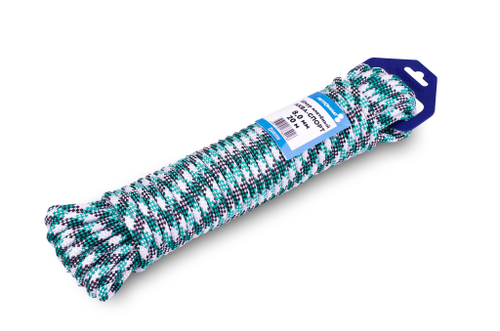 Шнур плетеный АКВА СПОРТ 8,0 мм. 20 м, евромоток