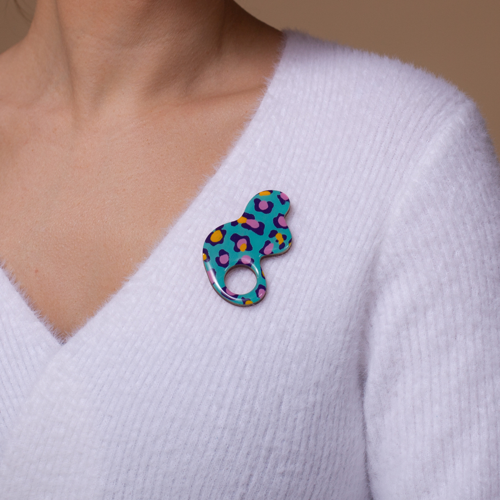 Брошь - Контур - LeoЛето