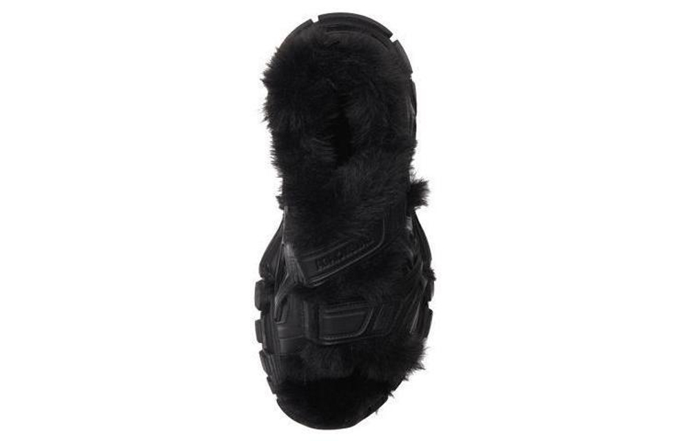 Balenciaga Track Sandal Fake Fur