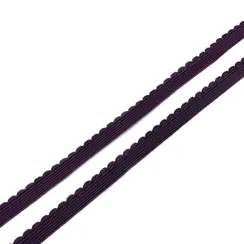 Резинка отделочная слива 9 мм (цв. 076), K-191/9