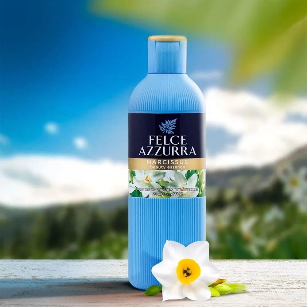 Felce Azzurra Парфюмированный гель для ванны и душа «Аромат красоты» Bodywash Narcissus 650 мл