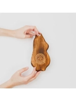 Менажница "Муми-тролли" из Сибирского кедра