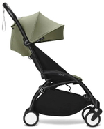 Коляска Stokke YOYO3 Newborn Pack рама чёрная Black 2 в 1 Olive
