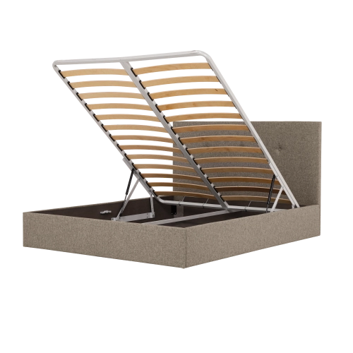 Кровать BuyRelax (рогожка, с ПМ)