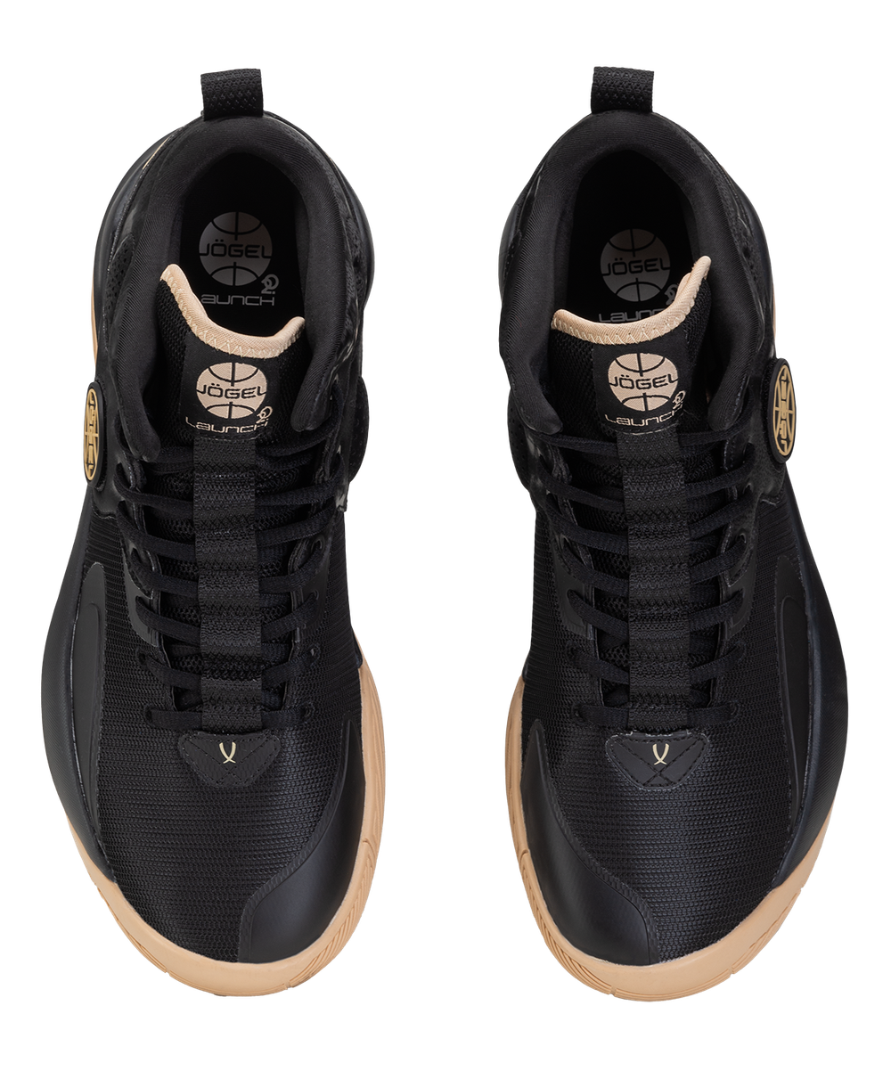 Кроссовки баскетбольные Launch MID, Black/gold