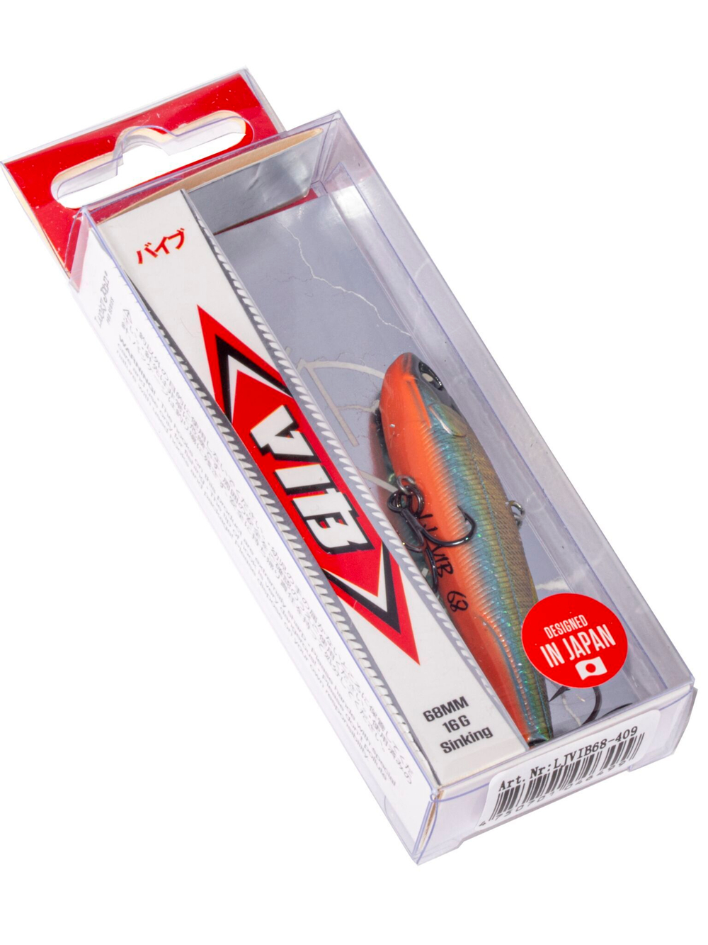 Воблер тонущий вертикальный LJ Pro Series VIB S 58.00/409