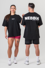 Футболка Oversized T-Shirt GYM ESSENTIALS 381 Черная