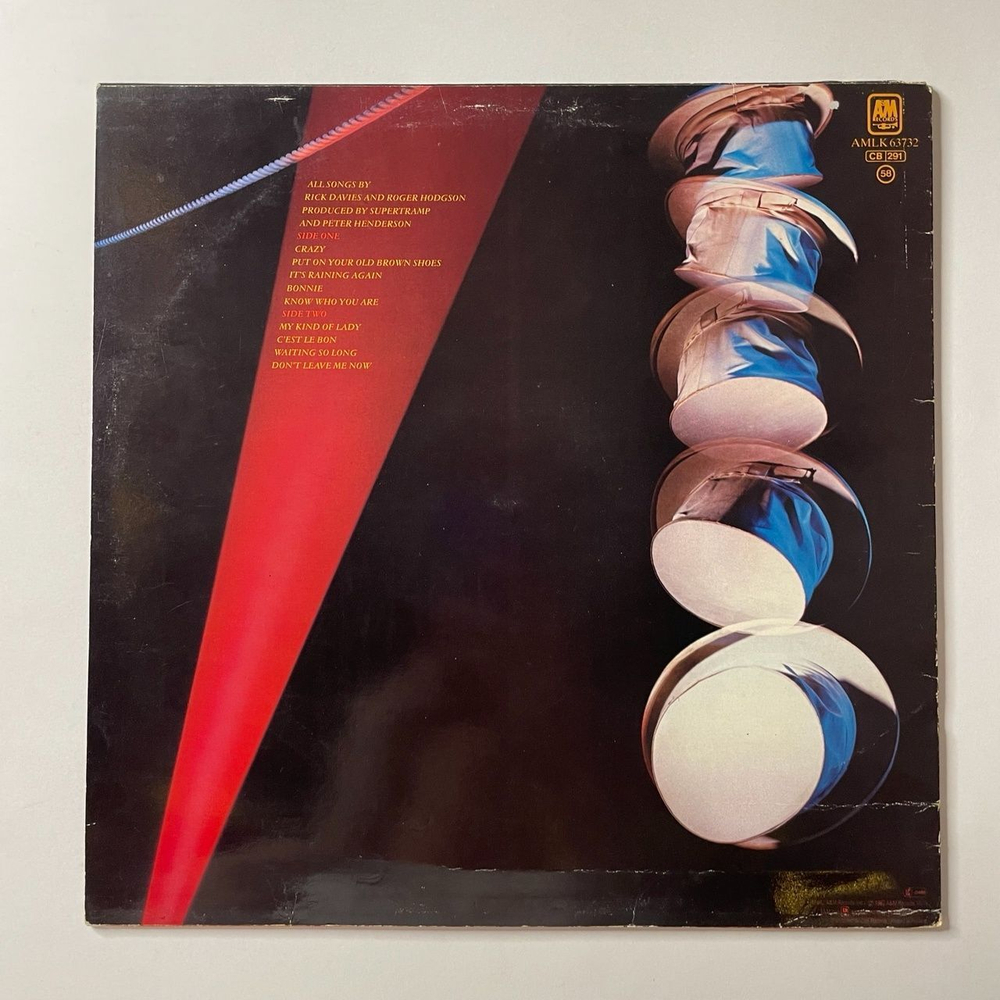 Винтажная виниловая пластинка LP Supertramp Famous Last Words (Holland 1982)