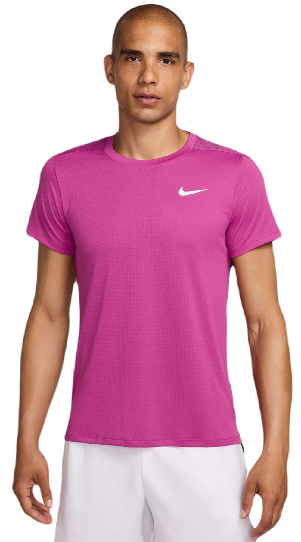 Мужская теннисная футболка Nike Court Slam Dri-Fit Tennis - Фиолетовый