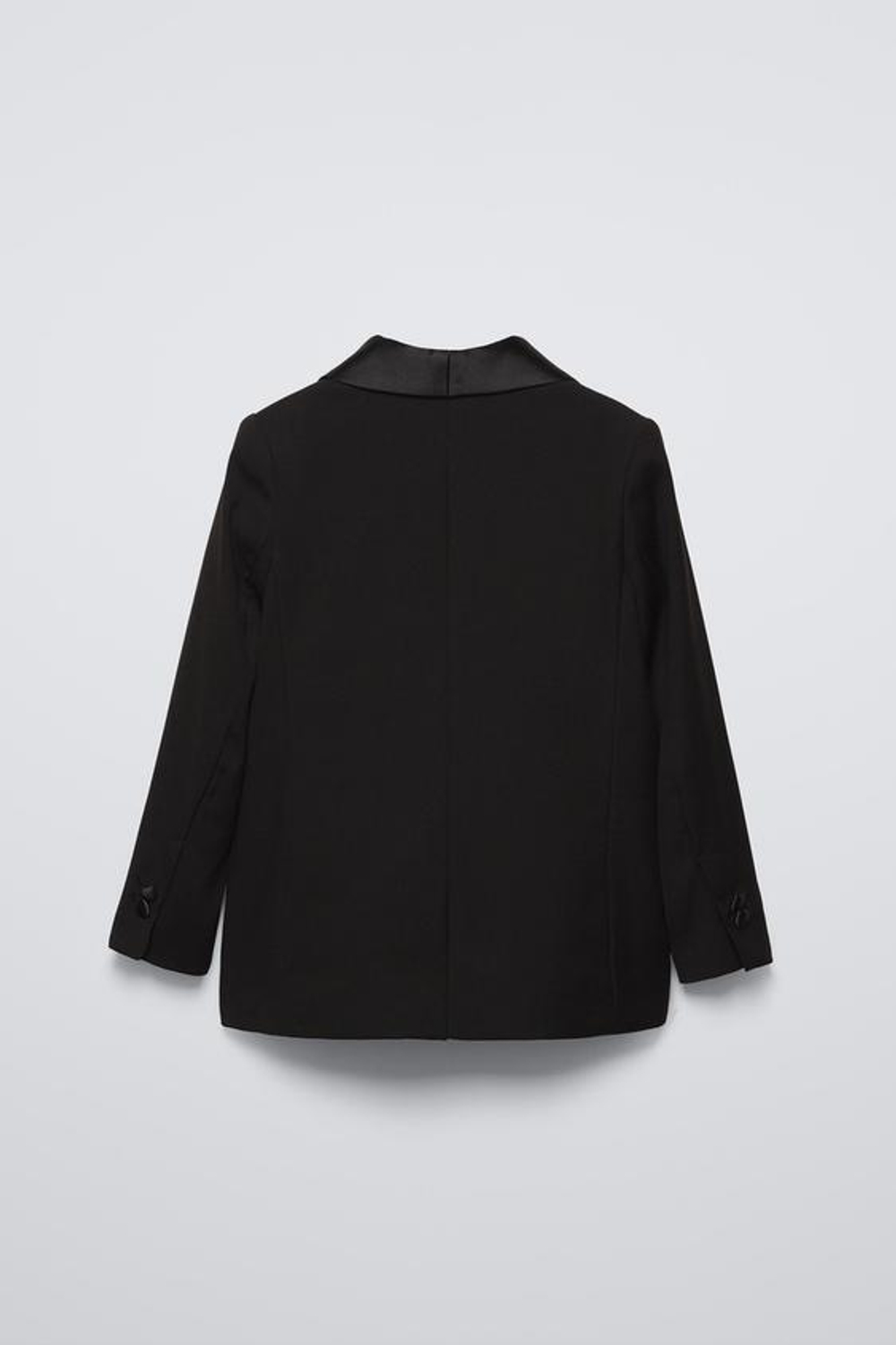 ZARA КОСТЮМНЫЙ ПИДЖАК В ТОН, ЧЕРНЫЙ