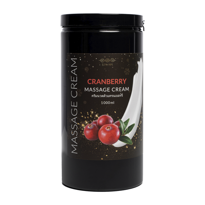 Крем для массажа Клюква 1000мл