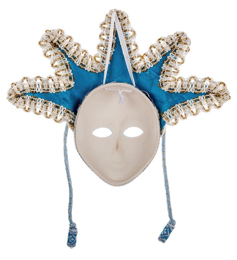 RK-604 Маска сложная «Снегурочка» бол.