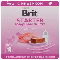 Brit 100гр Kitten Starter (паштет) для котят, воздушный, с индейкой