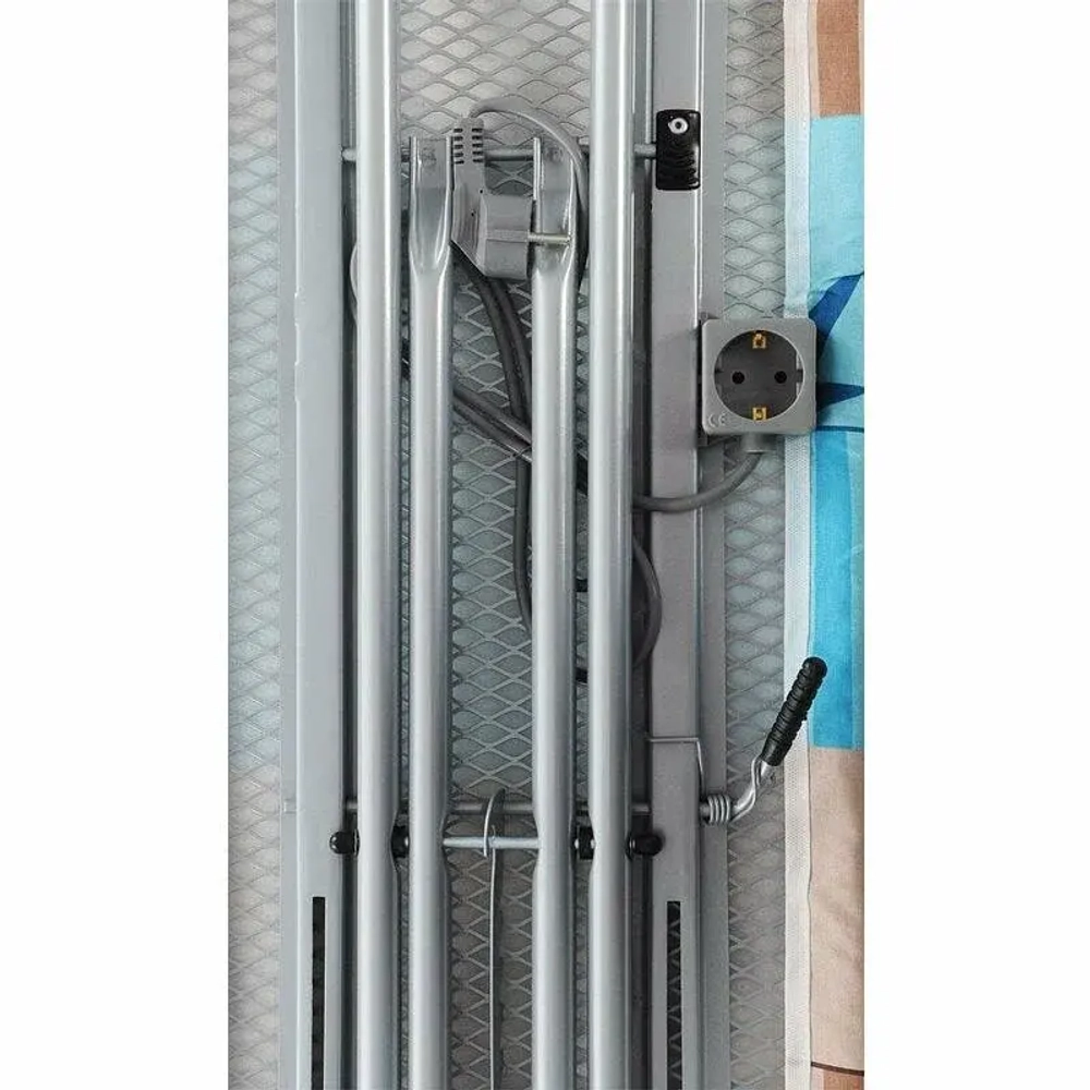 Доска гладильная "Сити" метал.сетка,шнур 2м,высота 70-90cm,пл.33x110  PERILLA