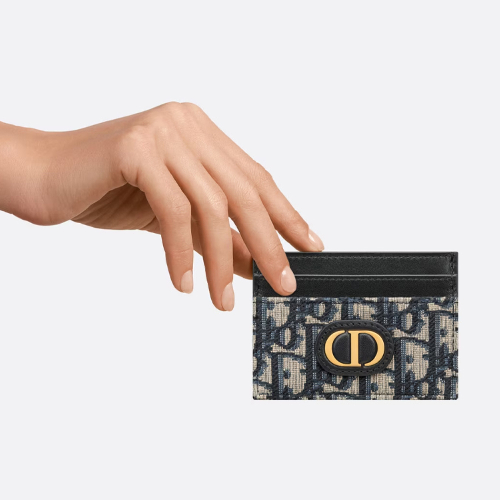 Картхолдеры и кошельки DIOR 30 Montaigne CD 5 Oblique 30, S2152UTZQ-M928
