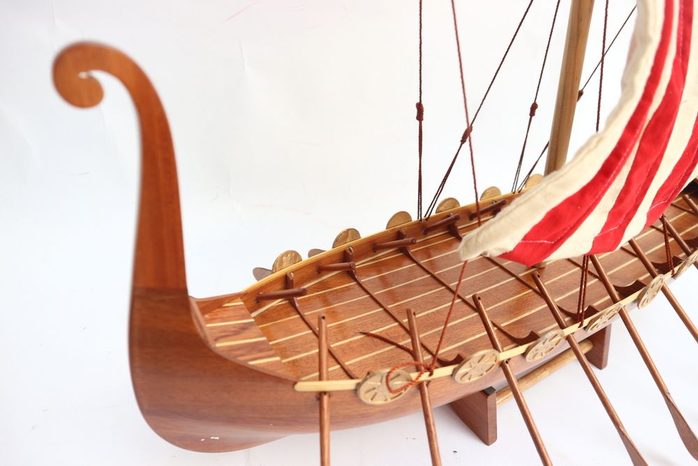 Van Der Heijden Модель парусника Дракар викингов, Скандинавия