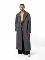 Пальто Dryg двубортное графит