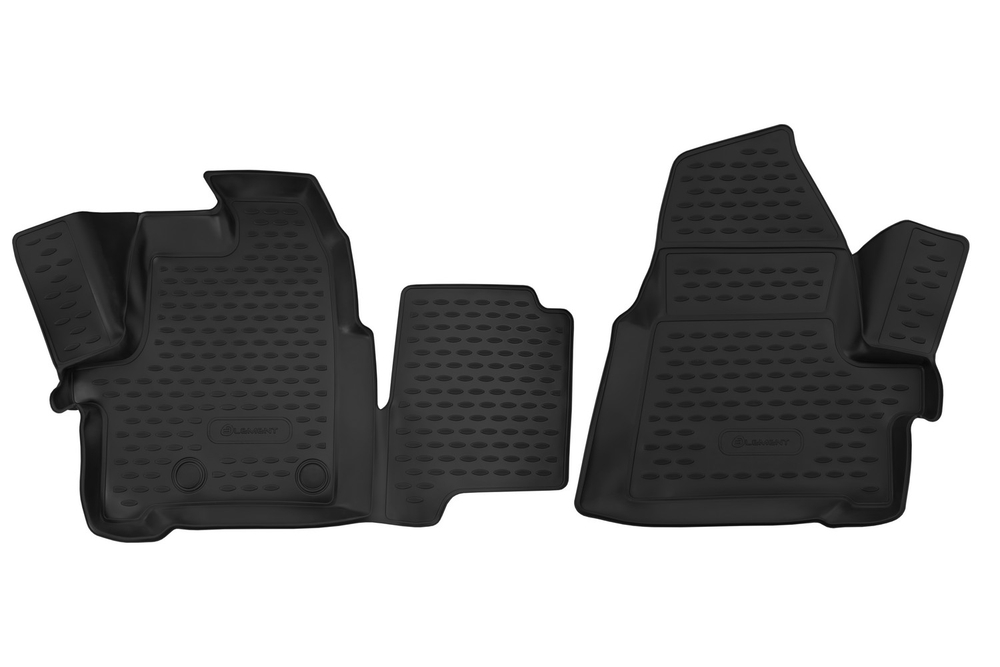 Коврики в салон для FORD Transit (1+2 seats) 2014-2015, 2шт. (полиуретан) NLC.3D.16.60.210K