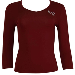 Женская теннисная футболка   EA7 Woman Jersey