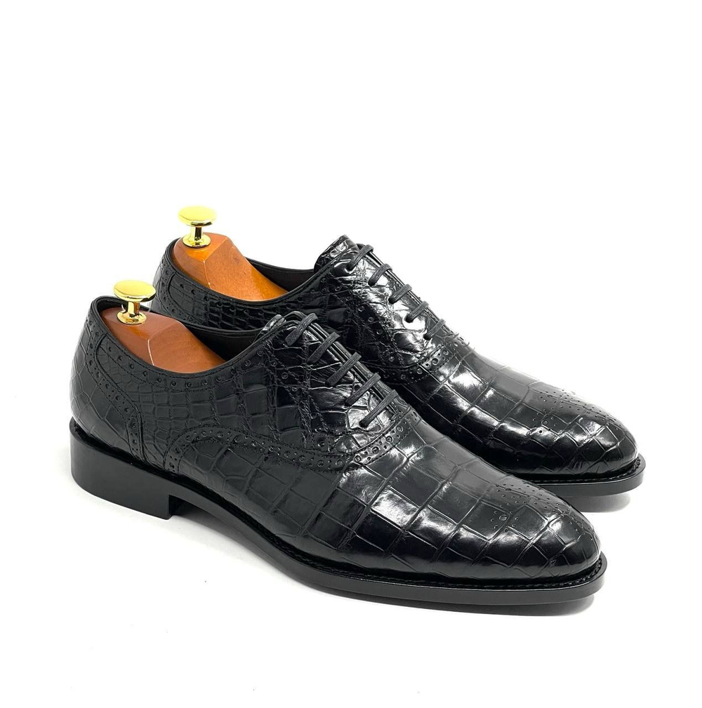 Туфли Brioni из кожи крокодила