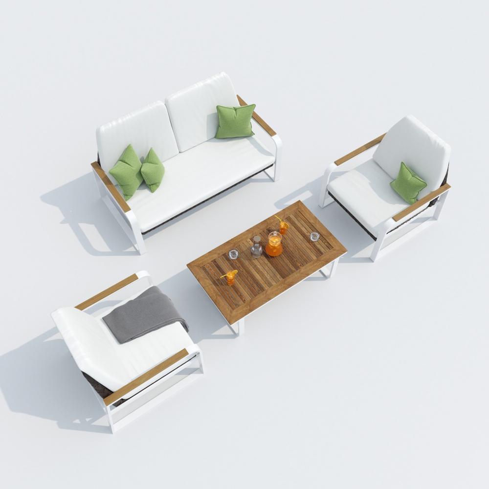 Лаунж зона Ideal Patio АРТИ белая