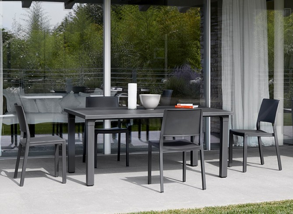 Стул пластиковый Scab Design Kate, антрацит