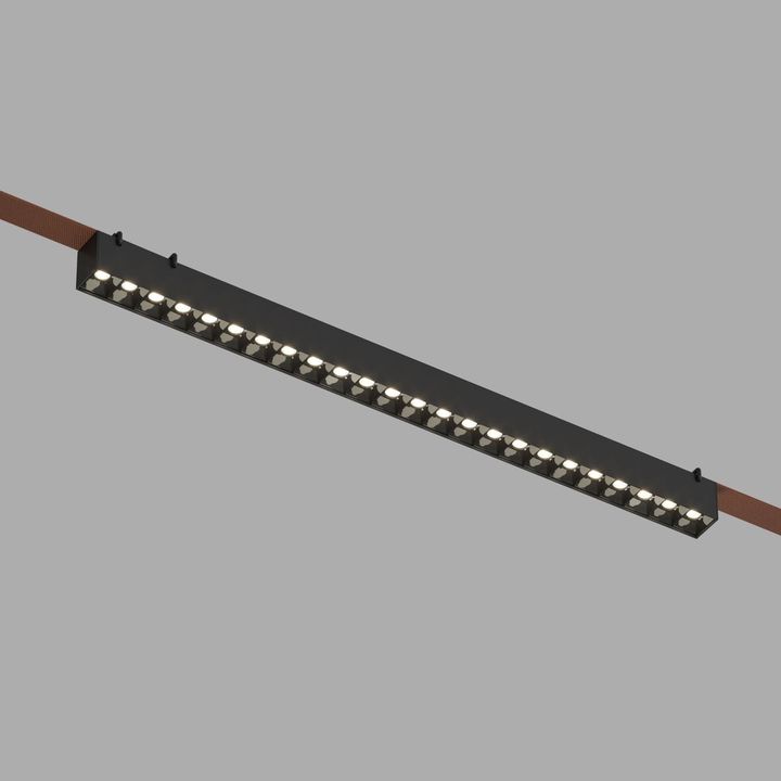 Трековый светильник Denkirs Belty Grill DK5672-BK