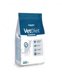 AlphaPet Vet Diet 0,4кг сухой при острых расстройствах пищеварения, в реабилитационный период и при истощении для кошек