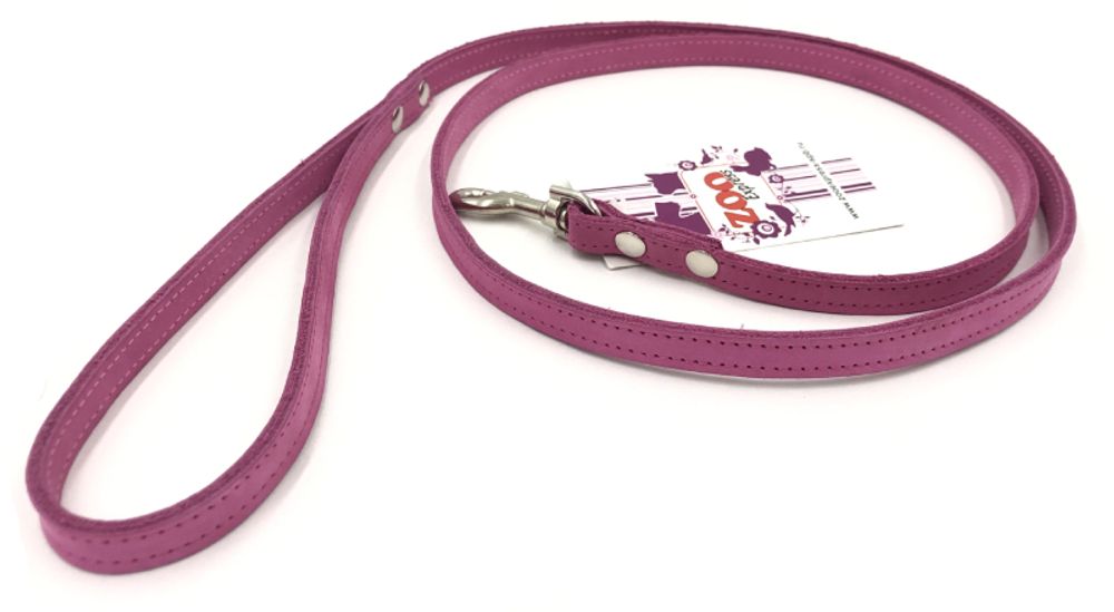 + Поводок ZOOEXPRESS Color Line поводок, розовый, 12 мм/120 см